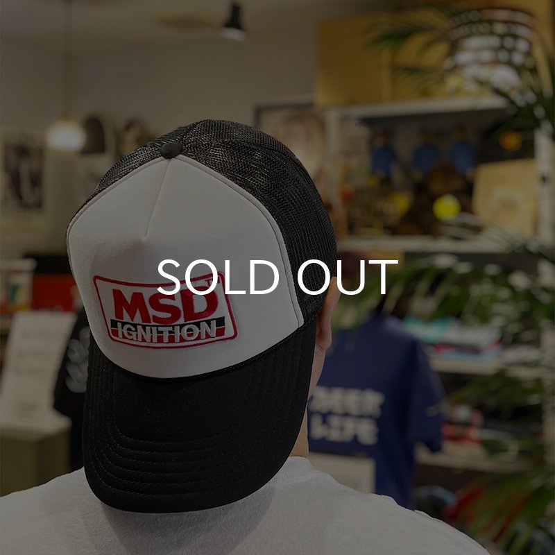 画像4: MSD IGNITION TRUCKER CAP (WHITE/BLACK) (4)