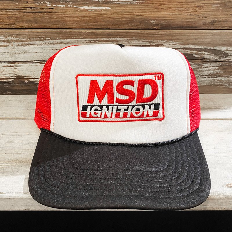画像2: MSD IGNITION TRUCKER CAP (WHITE/BLACK/RED) (2)