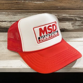 帽子 MSD IGNITION TRUCKER CAP (WHITE/RED) MSD IGNITION TRUCKER CAP (RED) | CRIME ONLINE STORE
