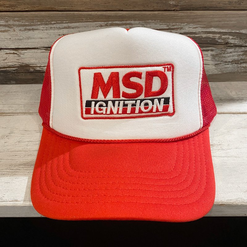 画像2: MSD IGNITION TRUCKER CAP (WHITE/RED) (2)