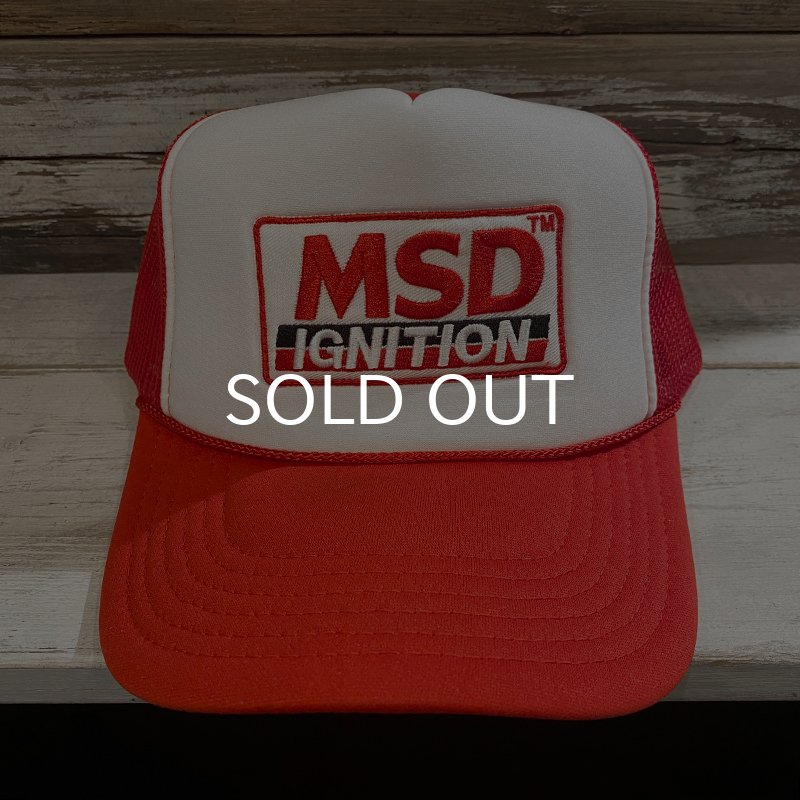 画像2: MSD IGNITION TRUCKER CAP (WHITE/RED) (2)