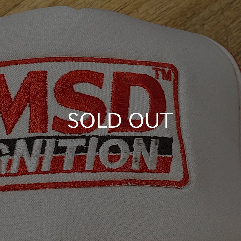 画像3: MSD IGNITION TRUCKER CAP (WHITE/RED) (3)