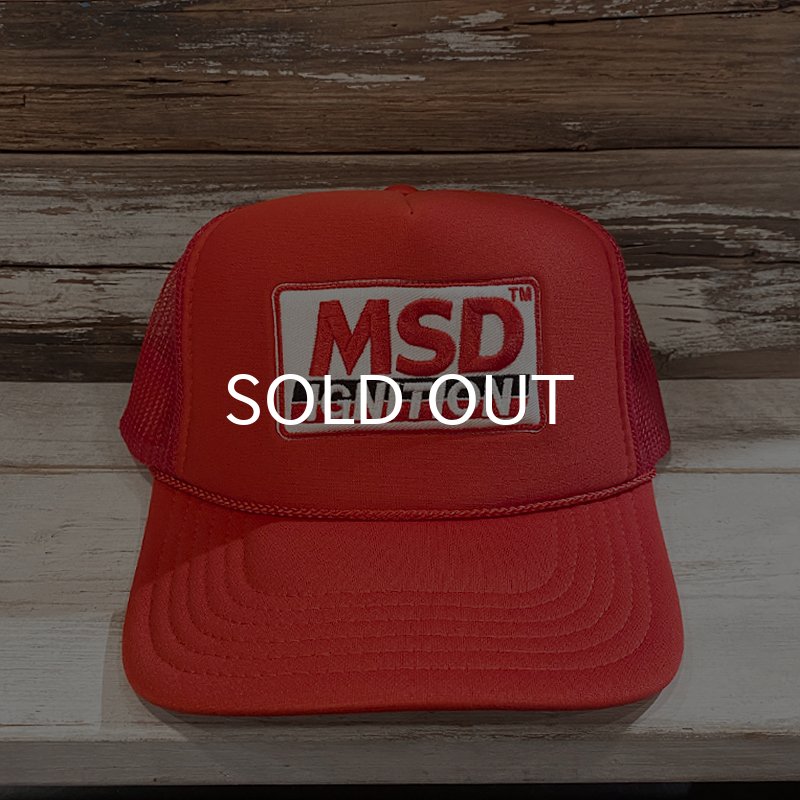 画像2: MSD IGNITION TRUCKER CAP (RED) (2)