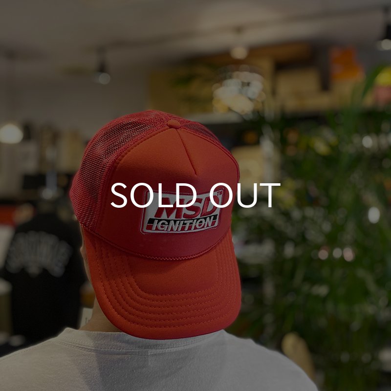 画像4: MSD IGNITION TRUCKER CAP (RED) (4)