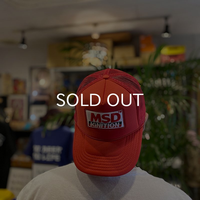 画像5: MSD IGNITION TRUCKER CAP (RED) (5)