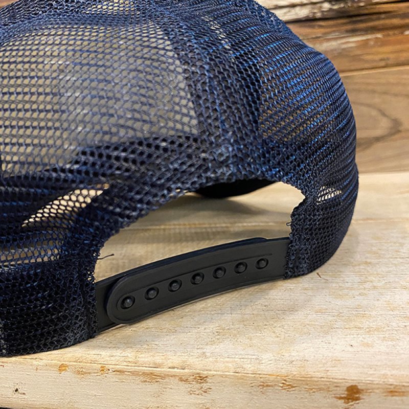 画像3: 【NICE PRICE】REDDY KILOWATT PATCH TRUCKER CAP (WHITE/NAVY) (3)