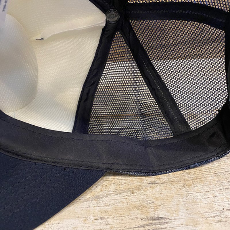 画像4: 【NICE PRICE】REDDY KILOWATT PATCH TRUCKER CAP (WHITE/NAVY) (4)