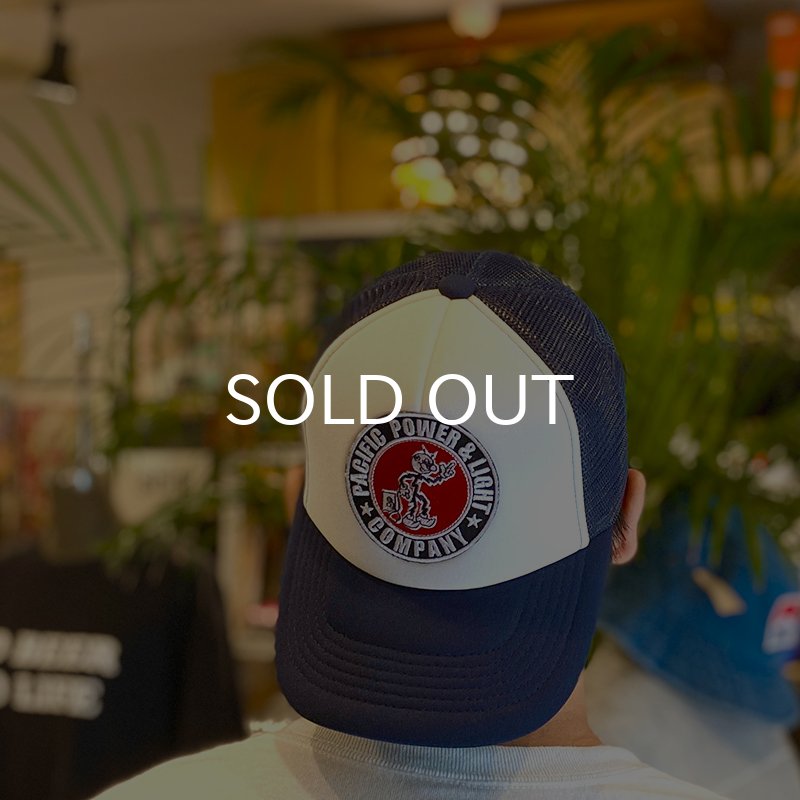 画像5: 【NICE PRICE】REDDY KILOWATT PATCH TRUCKER CAP (WHITE/NAVY) (5)