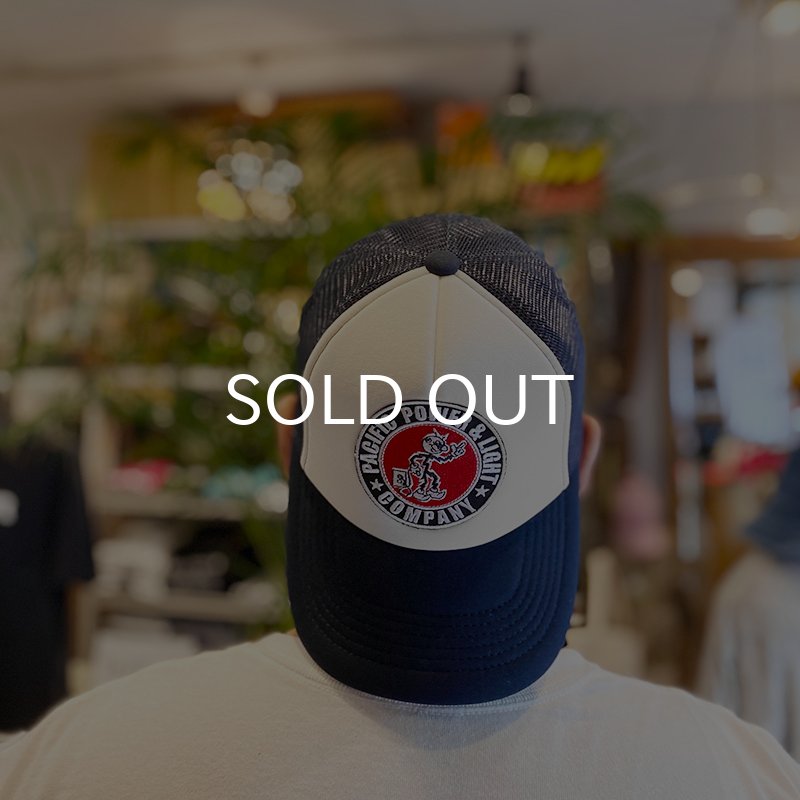 画像6: 【NICE PRICE】REDDY KILOWATT PATCH TRUCKER CAP (WHITE/NAVY) (6)