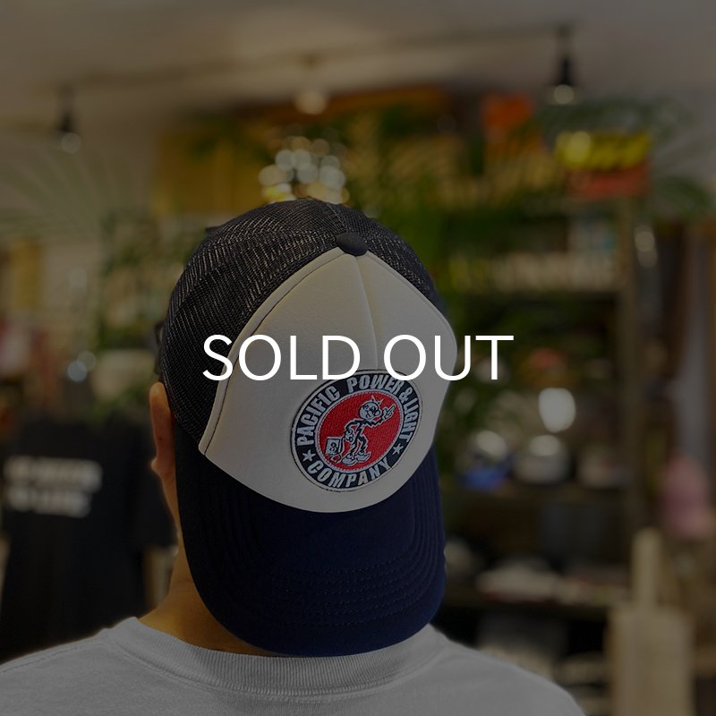 画像7: 【NICE PRICE】REDDY KILOWATT PATCH TRUCKER CAP (WHITE/NAVY) (7)