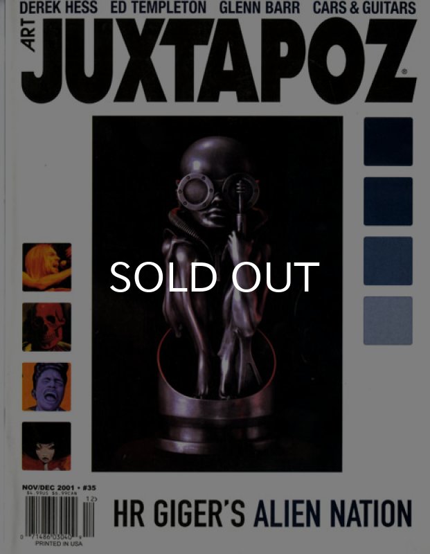 画像1: JUXTAPOZ / MAGAZINE 2001年 11,12月号 #35 (1)