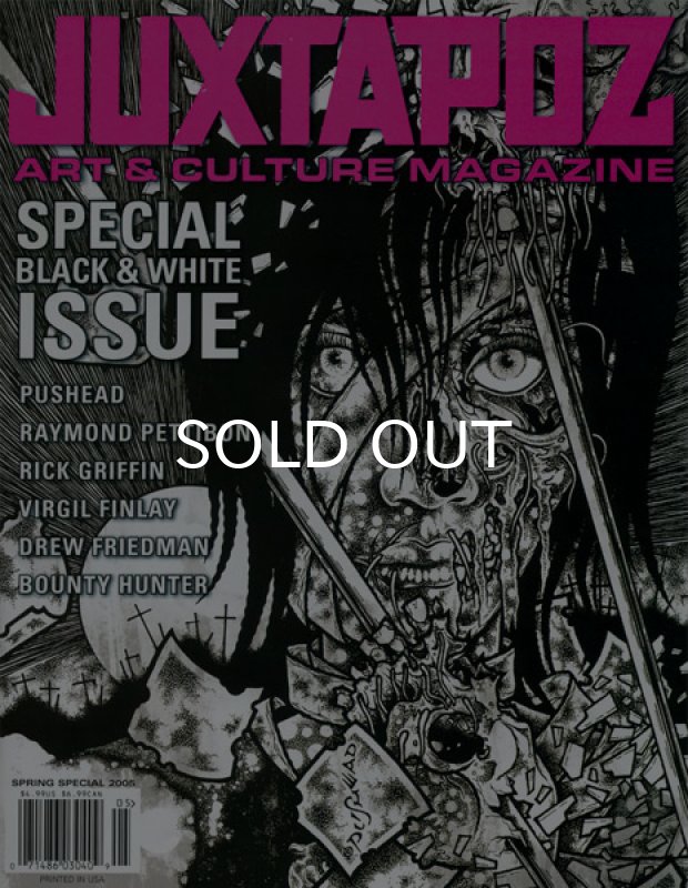 画像1: JUXTAPOZ / MAGAZINE 2005年 Black & White Issue (1)