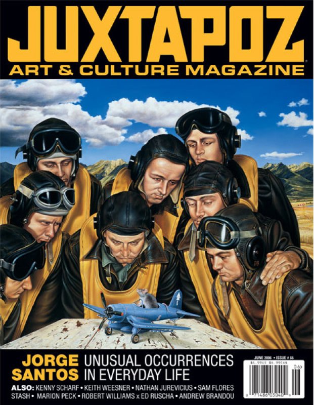 画像1: JUXTAPOZ / MAGAZINE 2006年6月号 #65 (1)