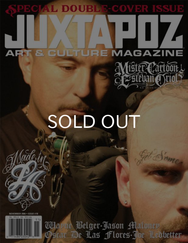 画像1: JUXTAPOZ / MAGAZINE 2006年11月号 MISTER CARTOON COVER #70 (1)