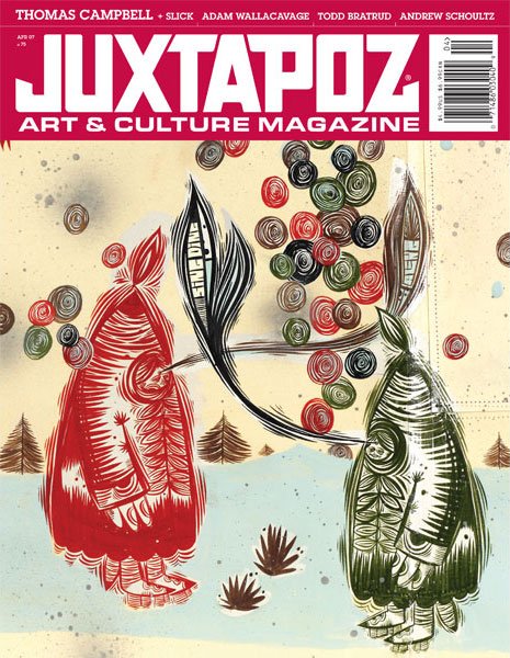 画像1: JUXTAPOZ / MAGAZINE 2007年4月号 #75 (1)