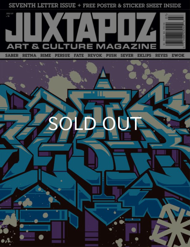 画像1: JUXTAPOZ / MAGAZINE 2007年7月号 #78 (1)