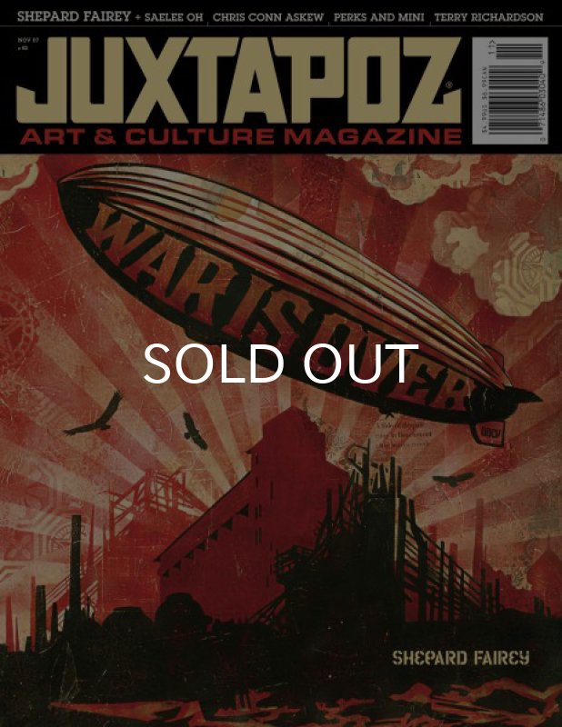 画像1: JUXTAPOZ / MAGAZINE 2007年11月号 #82 (1)