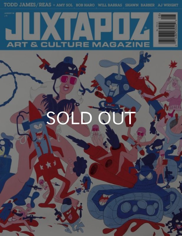 画像1: JUXTAPOZ / MAGAZINE 2008年8月号 #91 (1)