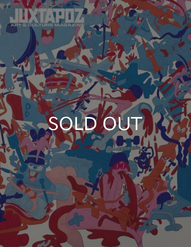 画像1: JUXTAPOZ / MAGAZINE 2008年8月号 #91 (SPECIAL COVER) (1)