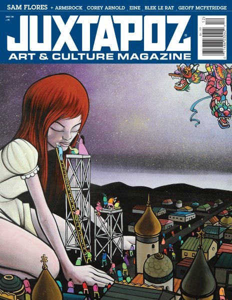 画像1: JUXTAPOZ / MAGAZINE 2008年12月号 #95 (1)