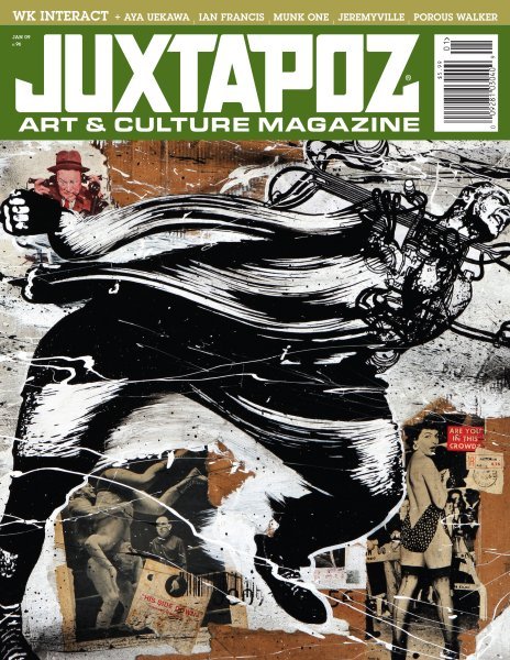 画像1: JUXTAPOZ / MAGAZINE 2009年1月号 #96 (1)