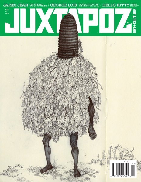 画像1: JUXTAPOZ / MAGAZINE 2010年12月号 #119 (1)