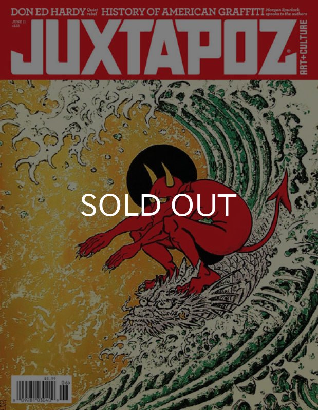 画像1: JUXTAPOZ / MAGAZINE 2011年6月号 #125 (1)