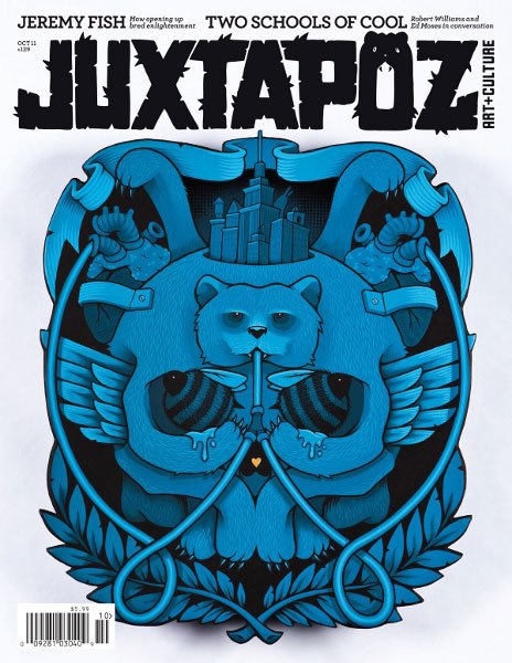 画像1: JUXTAPOZ / MAGAZINE 2011年10月号 #129 (1)