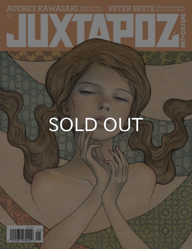 画像1: JUXTAPOZ / MAGAZINE 2012年1月号 #132 (1)
