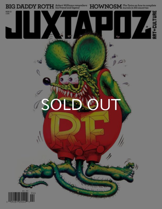 画像1: JUXTAPOZ / MAGAZINE 2012年4月号 #135 (1)