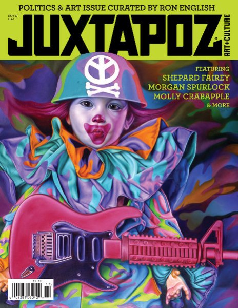 画像1: JUXTAPOZ / MAGAZINE 2012年11月号 #142 (1)