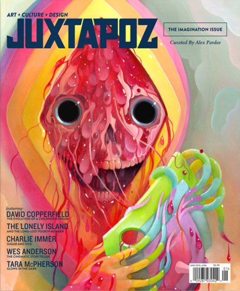 画像1: JUXTAPOZ / MAGAZINE 2014年1月号 #156 (1)