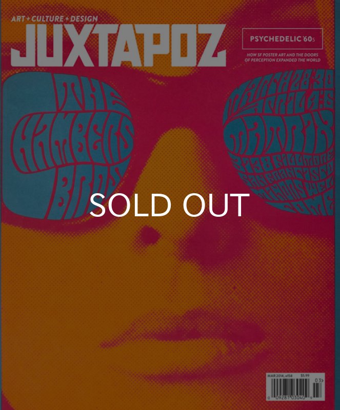 画像1: JUXTAPOZ / MAGAZINE 2014年3月号 #158 (1)