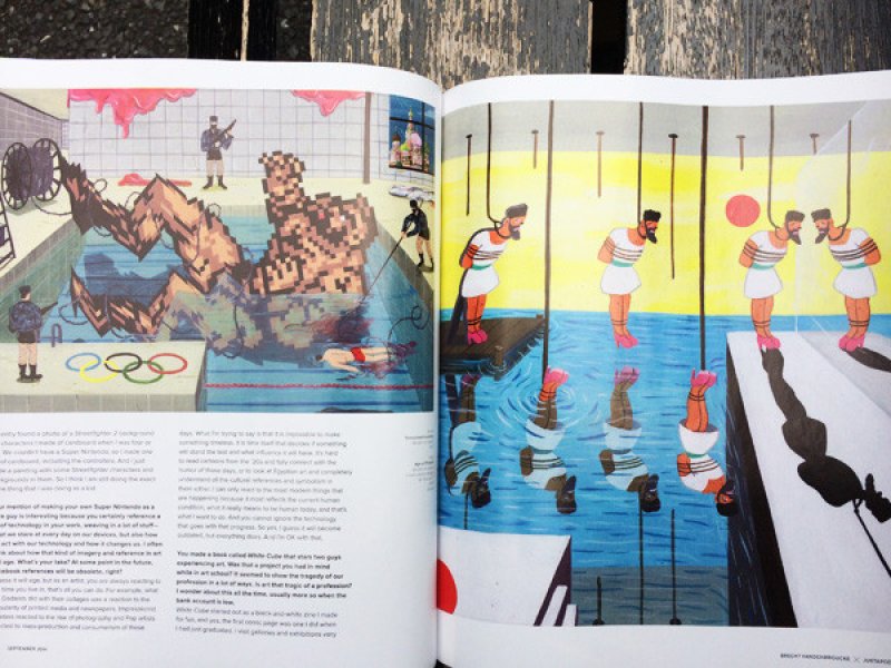 画像8: JUXTAPOZ / MAGAZINE 2014年9月号 #164 (8)