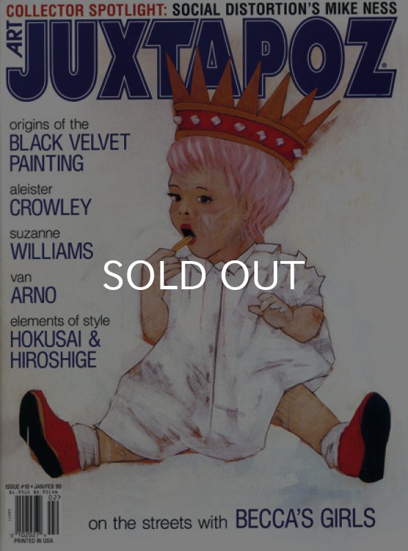 画像1: JUXTAPOZ / MAGAZINE 1999年1,2月号 #18 (1)