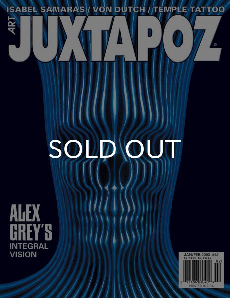 画像1: JUXTAPOZ / MAGAZINE 2003年1,2月号 #42 (1)