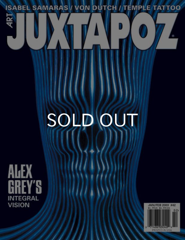 画像1: JUXTAPOZ / MAGAZINE 2003年1,2月号 #42 (1)