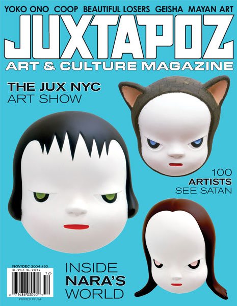 画像1: JUXTAPOZ / MAGAZINE 2004年11,12月号 #53 (1)