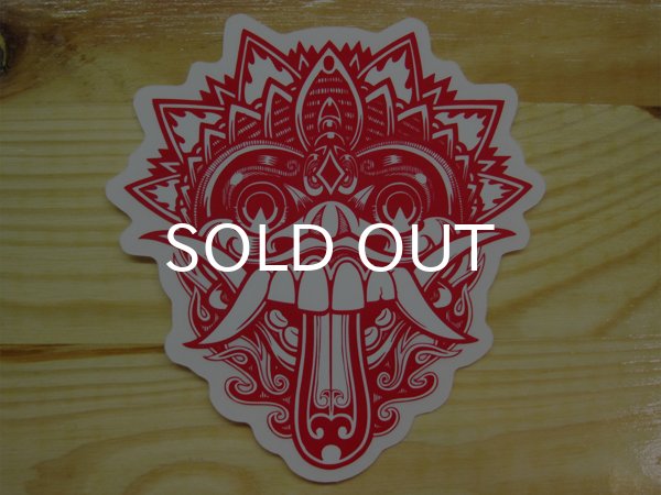 JUXTAPOZ / ステッカー GARUDA by Mike Giant | CRIME ONLINE STORE