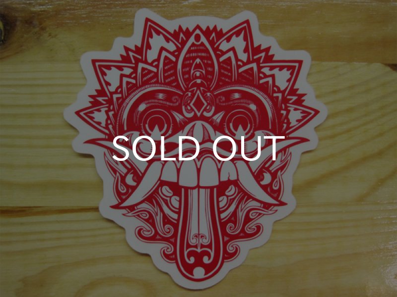 画像2: JUXTAPOZ / ステッカー GARUDA by Mike Giant (2)