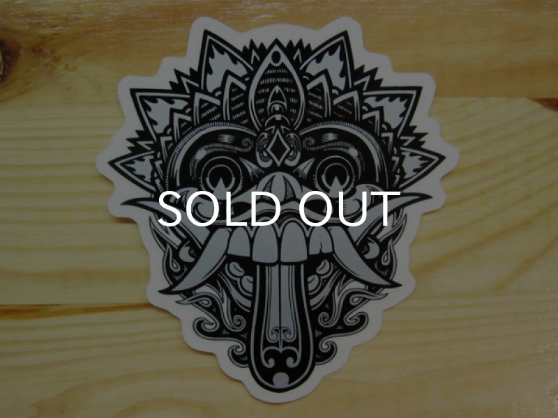 画像4: JUXTAPOZ / ステッカー GARUDA by Mike Giant (4)