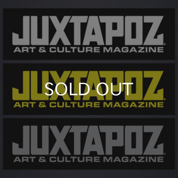 画像1: JUXTAPOZ / ステッカー MAGAZINE LOGO (1)