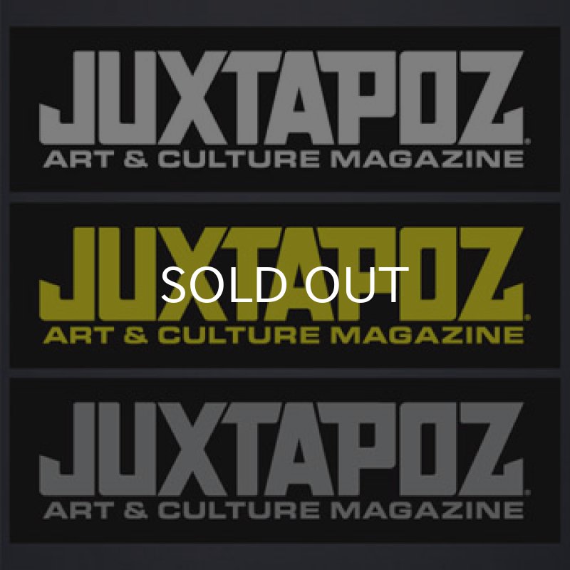 画像1: JUXTAPOZ / ステッカー MAGAZINE LOGO (1)