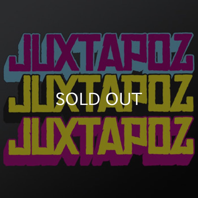 画像1: JUXTAPOZ / ステッカー LOGO CLEAR (1)