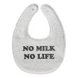 画像1: NO MILK NO LIFE ベビースタイ・ビブ  (ASH) (1)