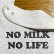 画像3: NO MILK NO LIFE ベビースタイ・ビブ  (ASH) (3)