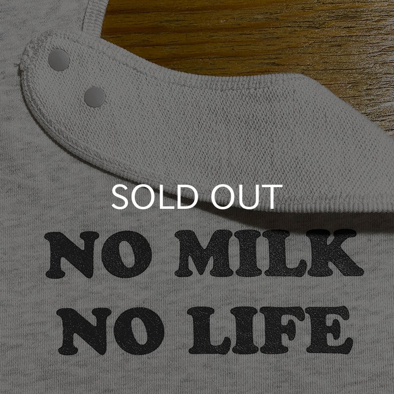 画像3: NO MILK NO LIFE ベビースタイ・ビブ  (ASH) (3)