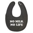 画像1: NO MILK NO LIFE ベビースタイ・ビブ  (SUMI) (1)