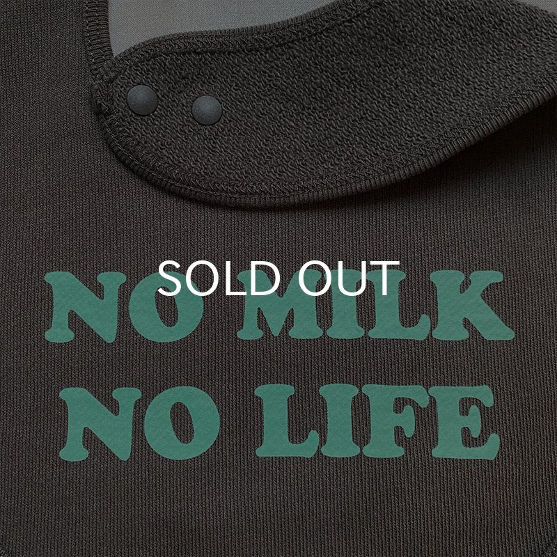 画像3: NO MILK NO LIFE ベビースタイ・ビブ  (SUMI/MINT) (3)