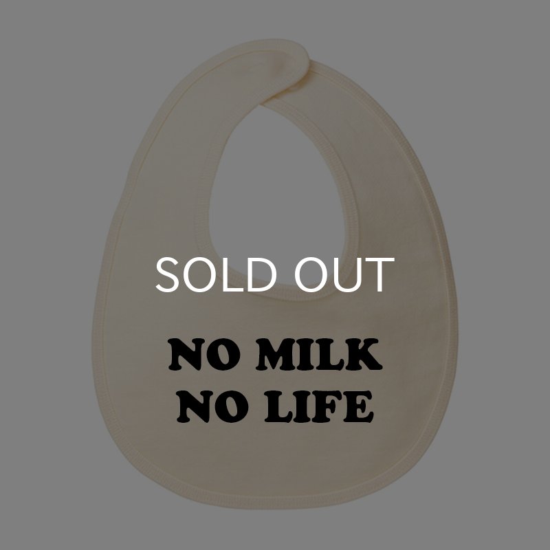 画像2: NO MILK NO LIFE ベビースタイ・ビブ  (NATURAL) (2)